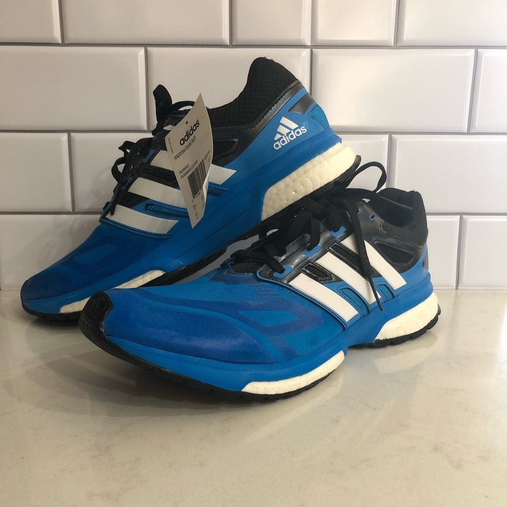 Adidas Response Boost Tech Running Shoes!